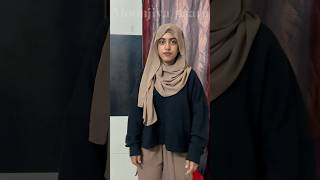 Winter hijab style 1 hijab that suits for every outfit hijab fashion tips style hijabtutorial [upl. by Enyaj]