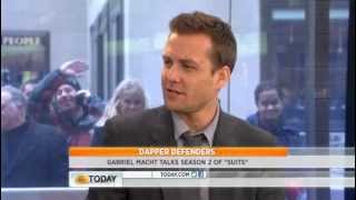 Gabriel Macht on the Today Show [upl. by Drofiar261]