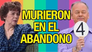 FAMOSOS PERSONAJES DE LA TELEVISIÓN CHILENA QUE FALLECIERON EN EL COMPLETO ABANDONO DE LOS MEDIOS [upl. by Blanc]