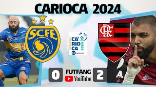 SAMPAIO CORREA 0 X 2 FLAMENGO AO VIVO CAMPEONATO CARIOCA 2024  POS JOGO [upl. by Mariand]