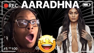 AARADHNA  BROWN GIRL REACTION [upl. by Alemak]