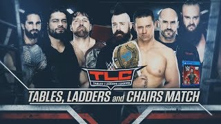 WWE TLC Promo 2017  The Shield vs The Miz CesaroampSheamusampBraun Strowman [upl. by Aldwon]