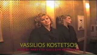 Vassilios Kostetsos Athens PartyBouzoukia for Supermodel Eva Herzigova [upl. by Eilloh]