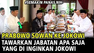 PRABOWO MENAWARKAN JABATAN SPESIAL KE JOKOWI ASAL KEMBALI KE ISTANA [upl. by Lemmueu]