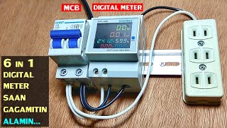 PAANO GAMITIN ANG 6 IN 1 MULTIFUNCTION DIGITAL METER [upl. by Manlove]