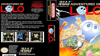 Adventures of Lolo NES Gameplay 4K [upl. by Oz]