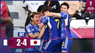 Full Match  AFC U23 Asian Cup Qatar 2024™  QuarterFinals  Qatar vs Japan [upl. by Acinnod]