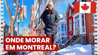 BAIRROS DE MONTREAL🇨🇦 Onde morar Conhecendo a cidade📍 VilleMarie Verdun Plateau Griffintown [upl. by Colon]