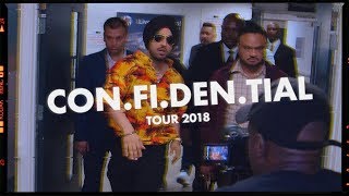 Diljit Dosanjh  Confidential Tour 2018  Leeds  Famous Studios [upl. by Inittirb]