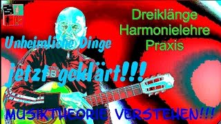 Dreiklänge Harmonielehre Praxis Teil 2 [upl. by Lenor419]