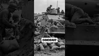 Sandbags On Tanks in World War Defense or Deception history wwii tanks interestinghistory [upl. by Eggleston]