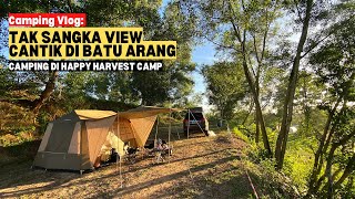 TAK SANGKA VIEW CANTIK DI BATU ARANG  Happy Harvest Camp campingmalaysia mykhalishjourney [upl. by Hubsher]