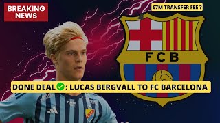 BREAKING Lucas Bergvall Is Set To Join FC Barcelona In Summer  Barcelona Transfer News Today [upl. by Nahtal]