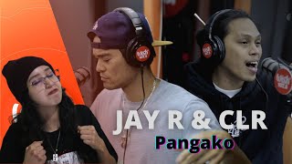 Jay R ft CLR  Pangako  Wish 1075 Bus  REACTION [upl. by Noak]