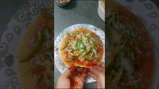 Ghar per banaen healthy pizza ki recipe shorts ytshorts cooking food [upl. by Kalam309]