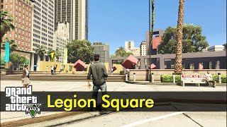 Legion Square  GTA V [upl. by Euqcaj]