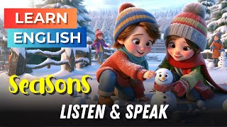 Seasons of the Year  Improve Your English  English Listening Skills  Speaking Skills [upl. by Honniball]