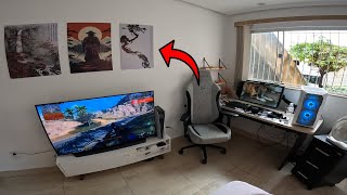 Melhorando o Visual do Quarto Gamer com Quadros Da Shopee [upl. by Anwat]