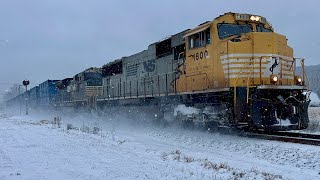 Norfolk Southern 265 NS 1800 Arkport NY 12623 [upl. by Novel]