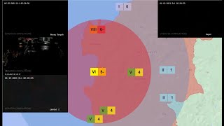 2021 Mamuju Indonesia Earthquake with Earthquake Early Warning [upl. by Beach540]