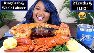 SEAFOOD BOIL MUKBANG  BLOVES SMACKALICIOUS SAUCE [upl. by Okramed]