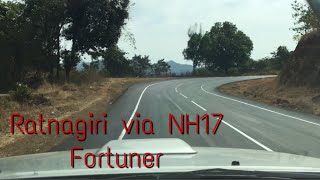 Ratnagiri via NH17 detailed road trip in a Fortuner  Feb 2018  shot on iPhone SE [upl. by Harley158]