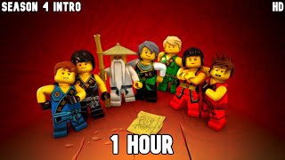 Ninjago Season 4 Intro 1 Hour [upl. by Zeta514]