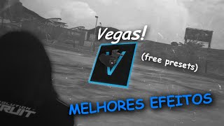 COMO FAZER OS MELHORES EFEITOS PREKILL E SHAKE NO SONY VEGAS free presets  transitions [upl. by Elocal]