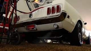 Jump Started 1969 Boss 429 Mustang  Cold Start Revs Idle [upl. by Darnall128]