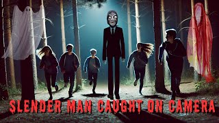 The Slender man caught on camera Horror Story [upl. by Raynor]