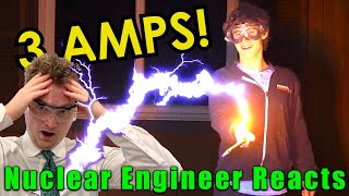 Nuclear Engineer Reacts to Styropyro quotIs it the Volts or Amps that Killquot [upl. by Aisauqal354]