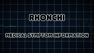 Rhonchi Medical Symptom [upl. by Chrisy359]