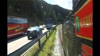 Achenseebahn  a cogwheel railway in Austria Cab ride [upl. by Janine]