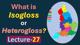 Lecture27 What is Isogloss What is Heterogloss [upl. by Campball]