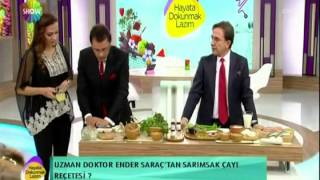 Ender Saraç  Zayıflatan Sarımsak Çayı Tarifi [upl. by Kipper286]