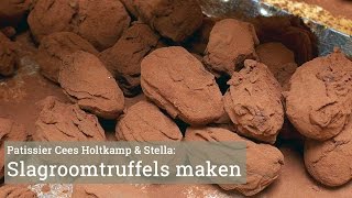 Cees Holtkamp maakt slagroomtruffels [upl. by Elisabetta999]