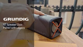 GRUNDIG  BT Speaker CLUB – Paired with fun [upl. by Yroc19]