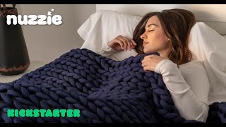 Nuzzie Knit Weighted Blanket Upgrade Your Sleep [upl. by Tray]