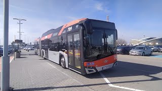 MPK Rzeszów linia 51 Jasionka  Port Lotniczy ➡️ Bardowskiego SU IV CNG Mild Hybrid 789 [upl. by Dnalkrik526]