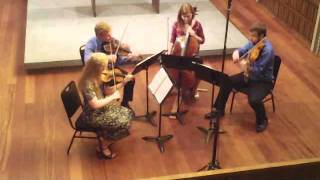 Ars Nova String Quartet  Haydn quotLarkquot Quartet Fourth Movement [upl. by Mcgee857]