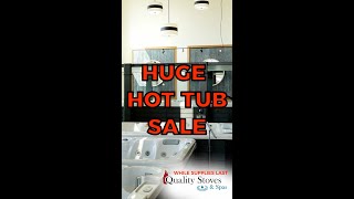 🚨HUGE HOT TUB SALE🚨 Hot tubs starting as low as 4999 [upl. by Htebazileharas]