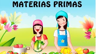 Transformación de la materia prima 4° grado [upl. by Aihsened785]