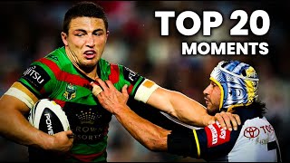 20 LEGENDARY Sam Burgess Moments  Big Hits amp Tries [upl. by Atiek141]