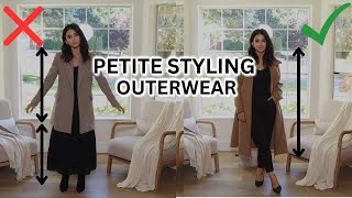 How To Master Styling Outerwear As a PETITE Petite Style Tips 2023 [upl. by Bronder710]