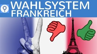 Wahlsystem in Frankreich  Wie wählen die Franzosen ihren Präsidenten 2017 Einfach erklärt [upl. by Ahseyd]