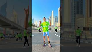 Dubai Run makes me dance every year 🇦🇪 vanshbhagnani villyboyy [upl. by Elisha]