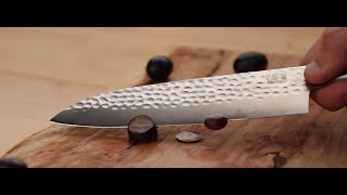 KOTAI Couteau de cuisine SANTOKU KOTAI Lame 18cm [upl. by Bred]