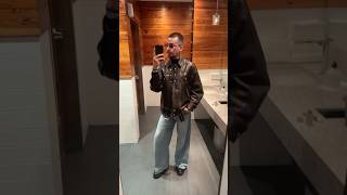 The khaite leather jacket is so good khaite prada goldengoose designer fortworth [upl. by Ragg190]