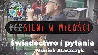 Świadectwo i pytania uczestników – Muniek Staszczyk  31 SSM [upl. by Myrtie609]