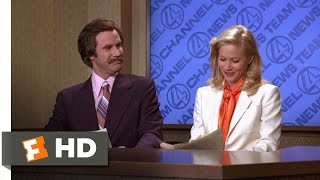 Anchorman The Legend of Ron Burgundy  Insulting the Evening News Team Scene 18  Movieclips [upl. by Otrebtuc]